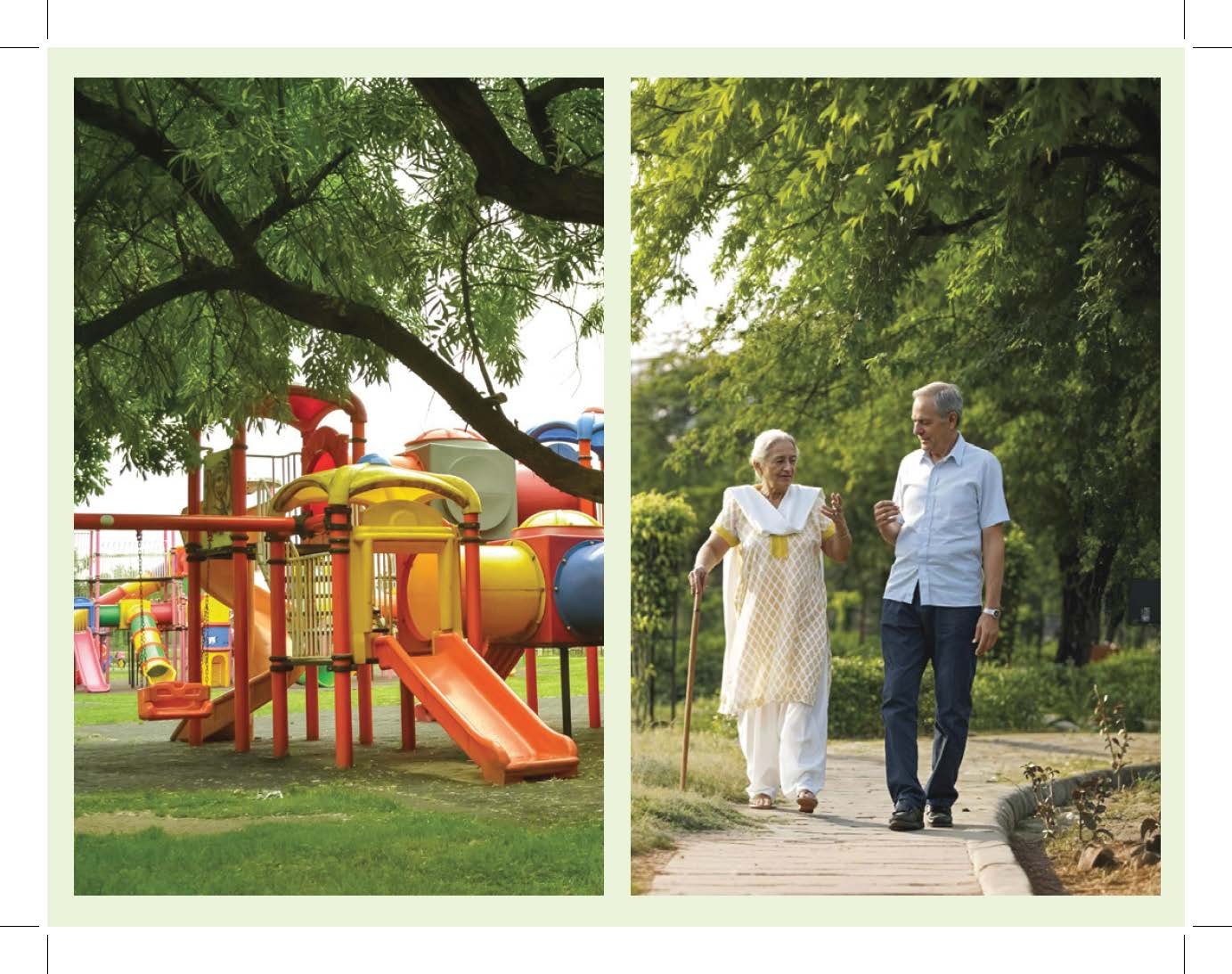Kids Play Area and Jogging Track at Estrella Villas, Vasai (West)